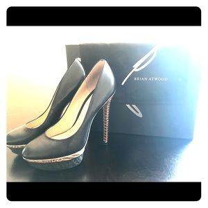 Brian Atwood BFFONTANNE Leather Pumps